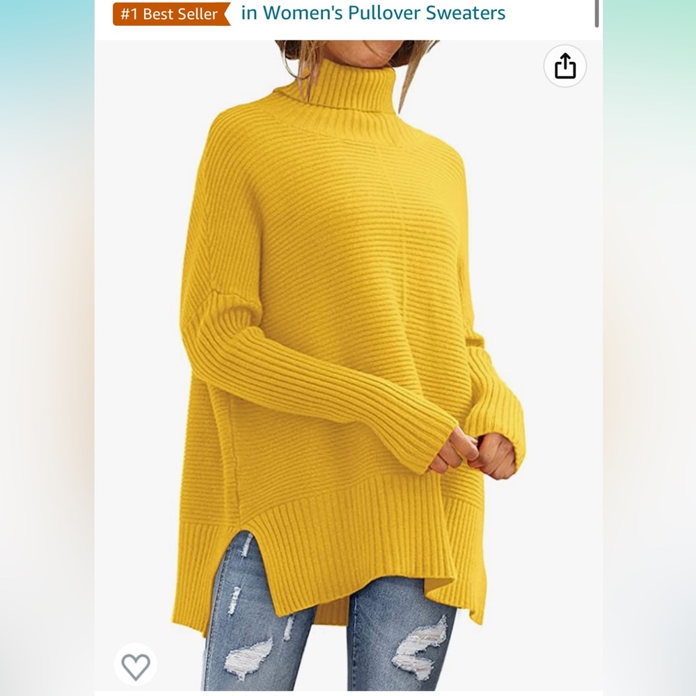 Womens Turtleneck Oversized Sweaters